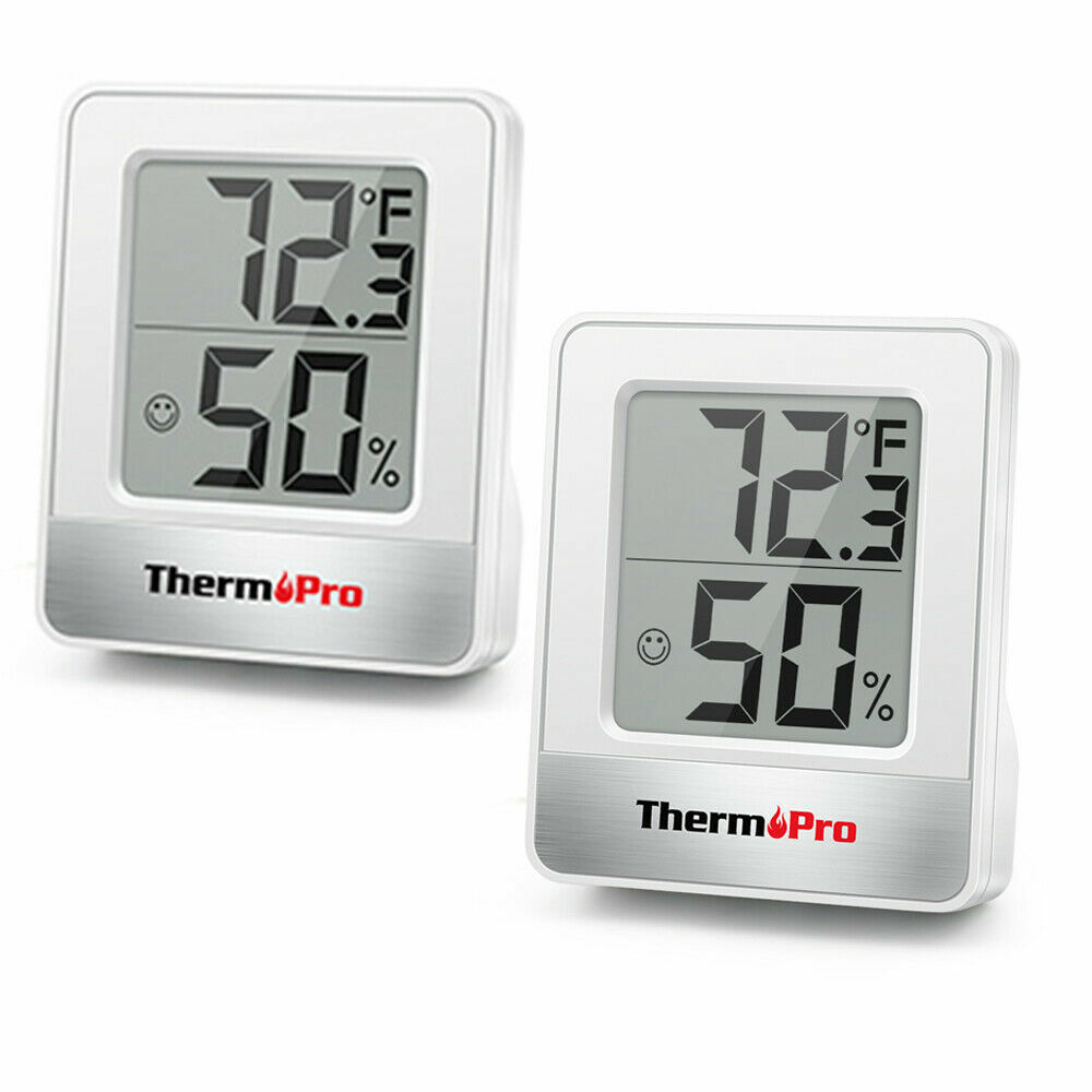 2*TP49ThermoPro Digital IndoorThermometer Hygrometer Temperature Humidity Meter gallery