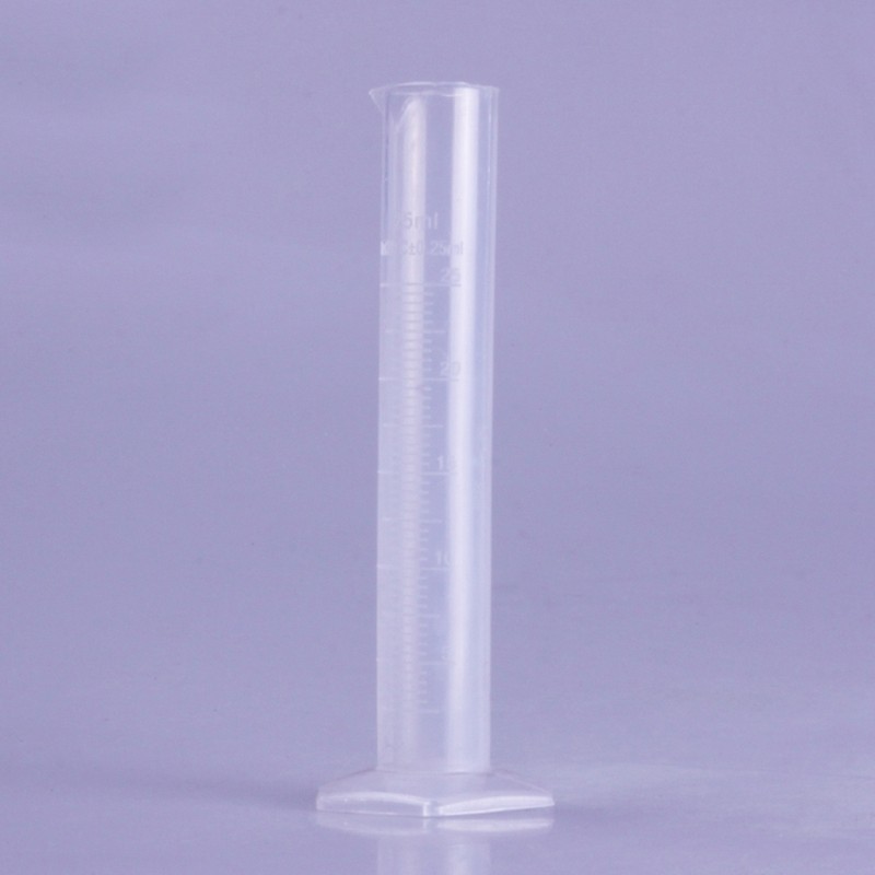 10-2000ml Plastic PP White/Blue Scale Line Mearsuring Cylinder Lab Teaching gallery