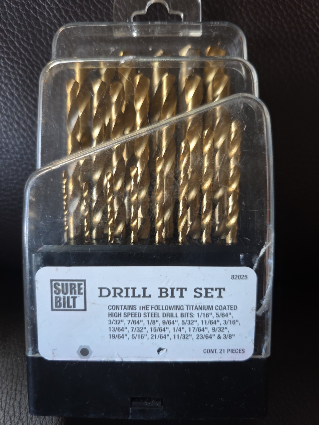 29PCS/Set HSS Drill Bits Black Gold Multi-Bits Twist Metal Drill Bit 1/16"-1/2" gallery