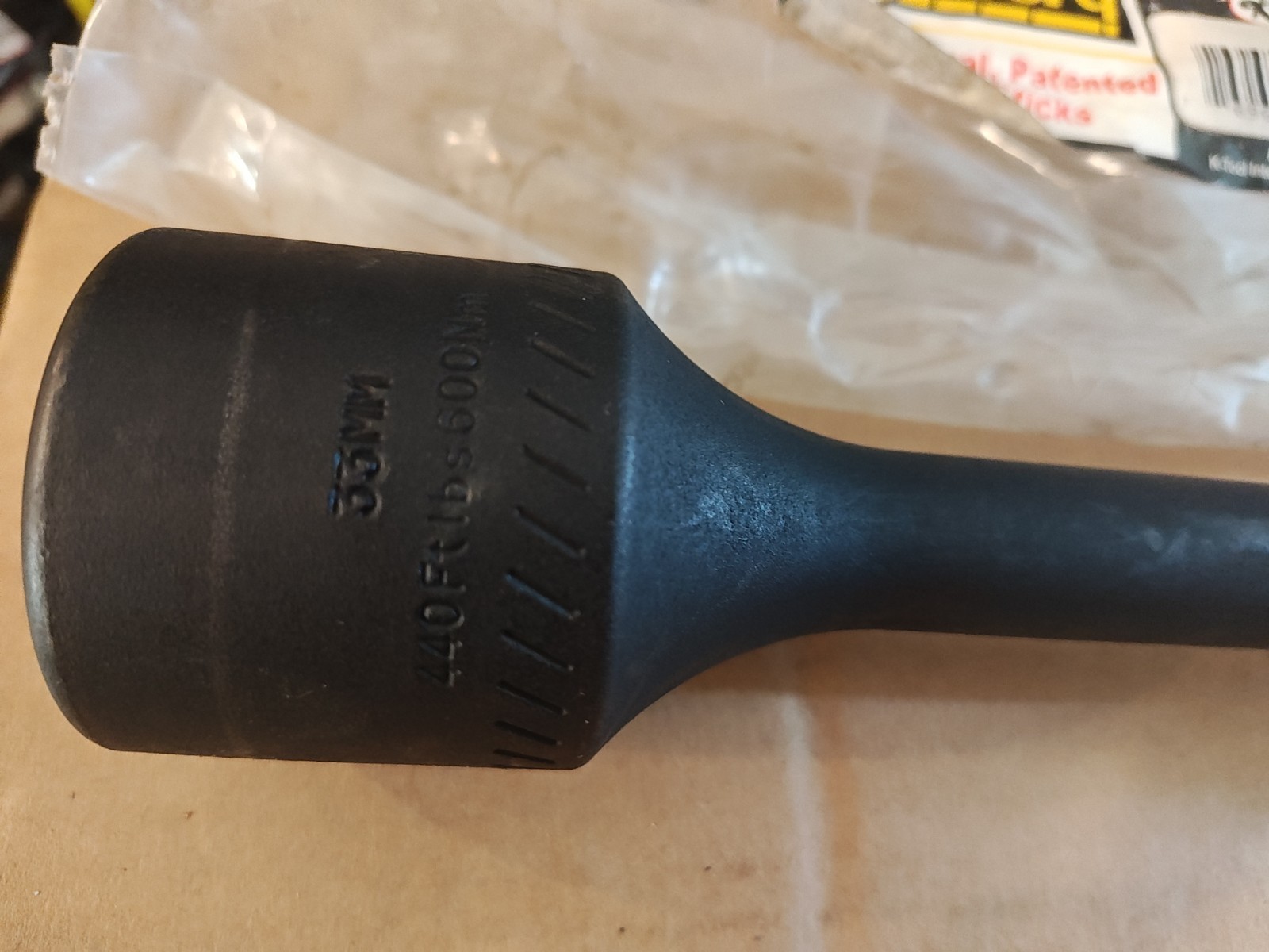 K Tool Accutorq 20-3360 33MM 440 FT LBS torque Stick Made In Sweeden Heavy Duty gallery