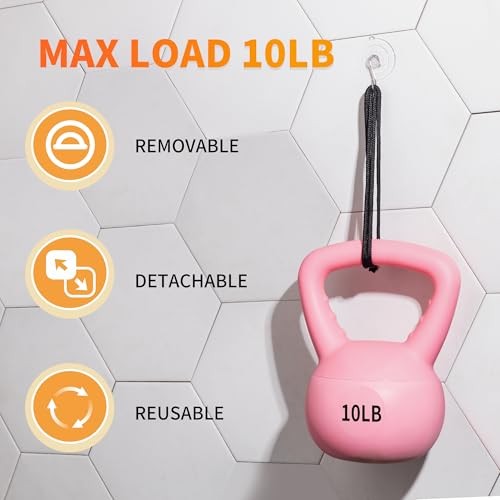 18 Pack Suction Cup Hooks Max Load 10LB, 1.77Inch Suction Cup Hook for Glass gallery