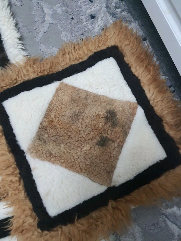 Alpaca Fur Square Rugs gallery