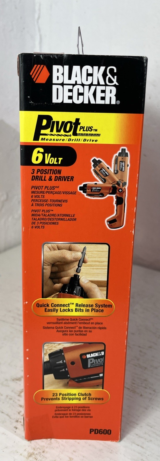 BLACK & DECKER Pivot Plus 6V MAX 3 Position Drill Driver (PD600) FACTORY SEALED gallery