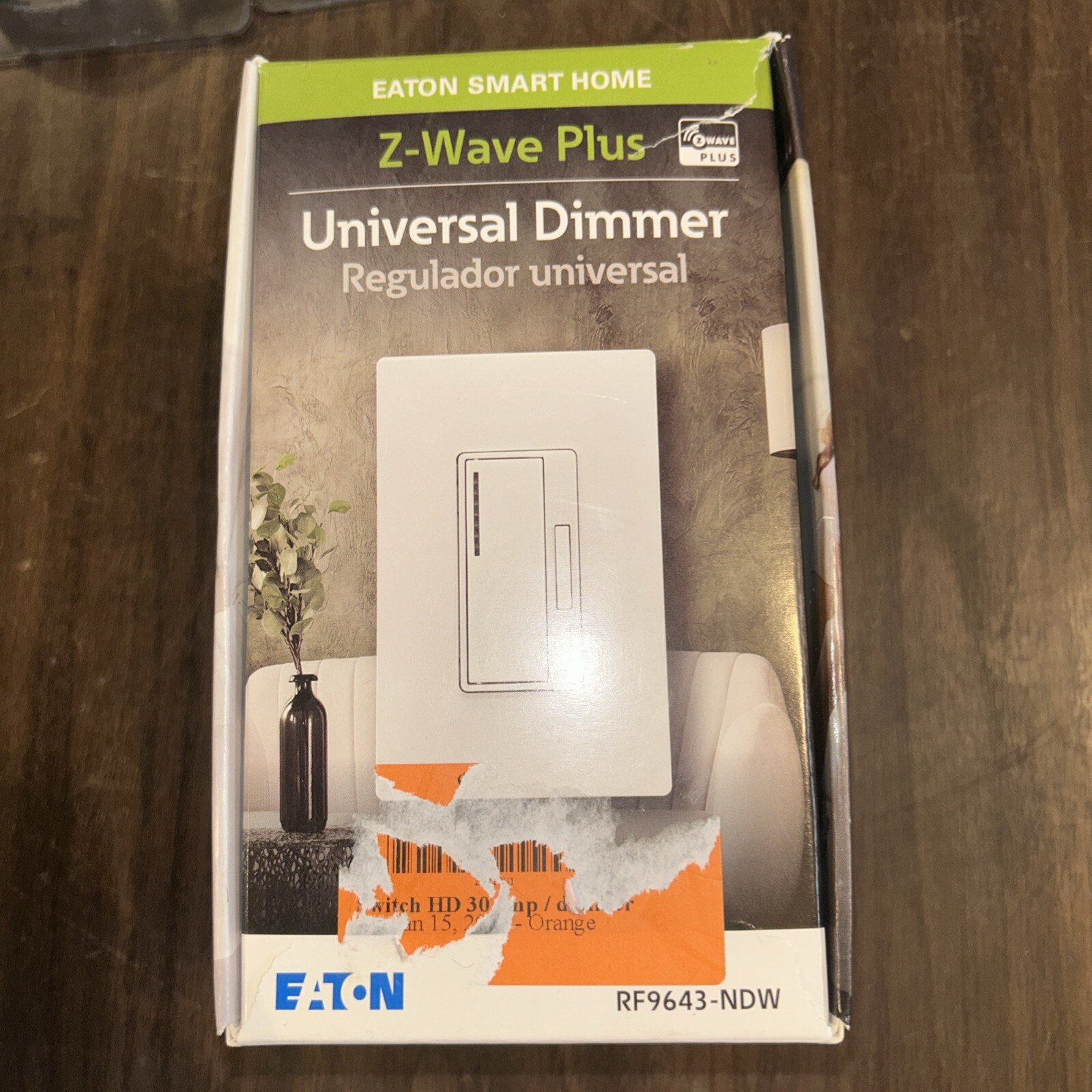 Eaton Smart Home Z-Wave Plus Universal Dimmer RF9643-NDW FREE SHIPPING gallery