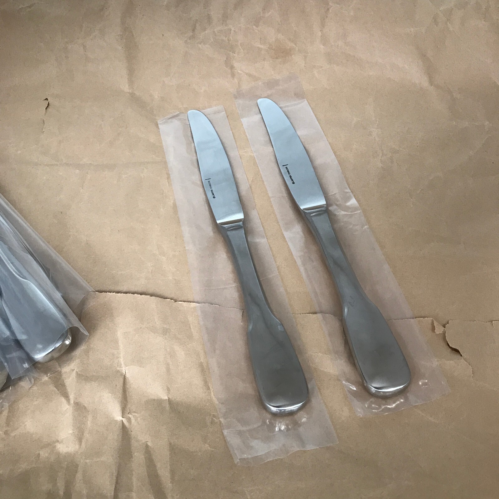 Lauffer Chevailier stainless Japan 2 dinner knives - 9 5/8 inches satin finish gallery
