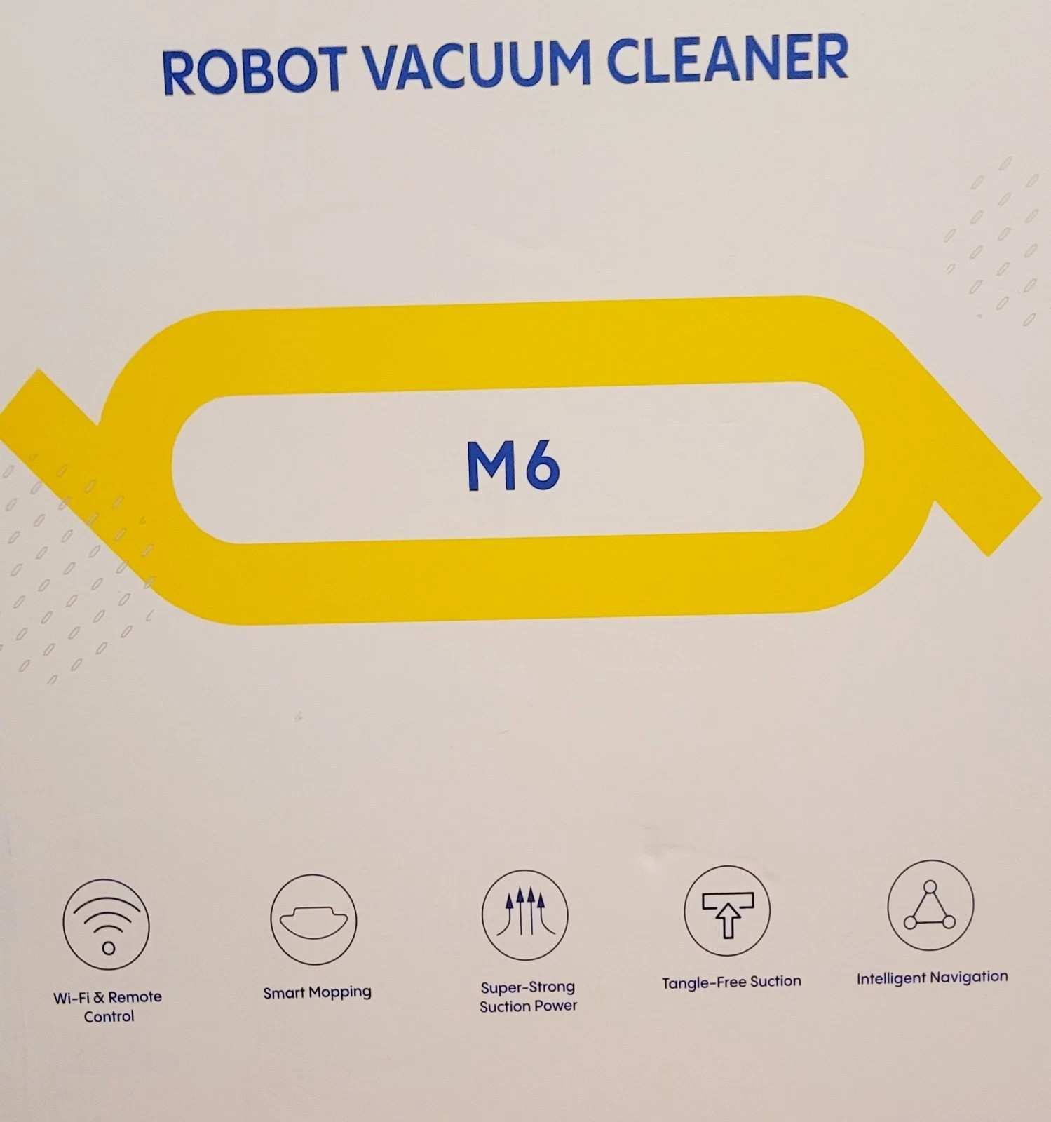 Robot Vacuum Cleaner M6 Smart Automatic Vacuum Mop Cleaner Rechargeable gallery