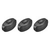 3 x Inline Cord Switch AC250V 6A 125V 10A On-Off/On Control Black Rocker Switch gallery