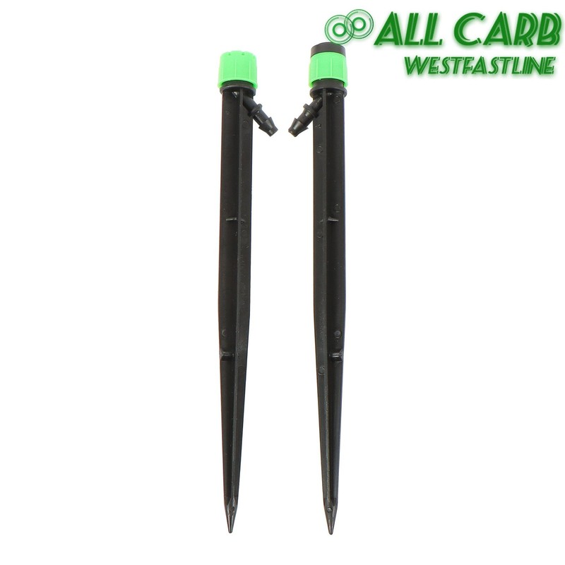130ft Drip Irrigation System Adjustable W/ Emitters Tubing & Fittings For Garden gallery