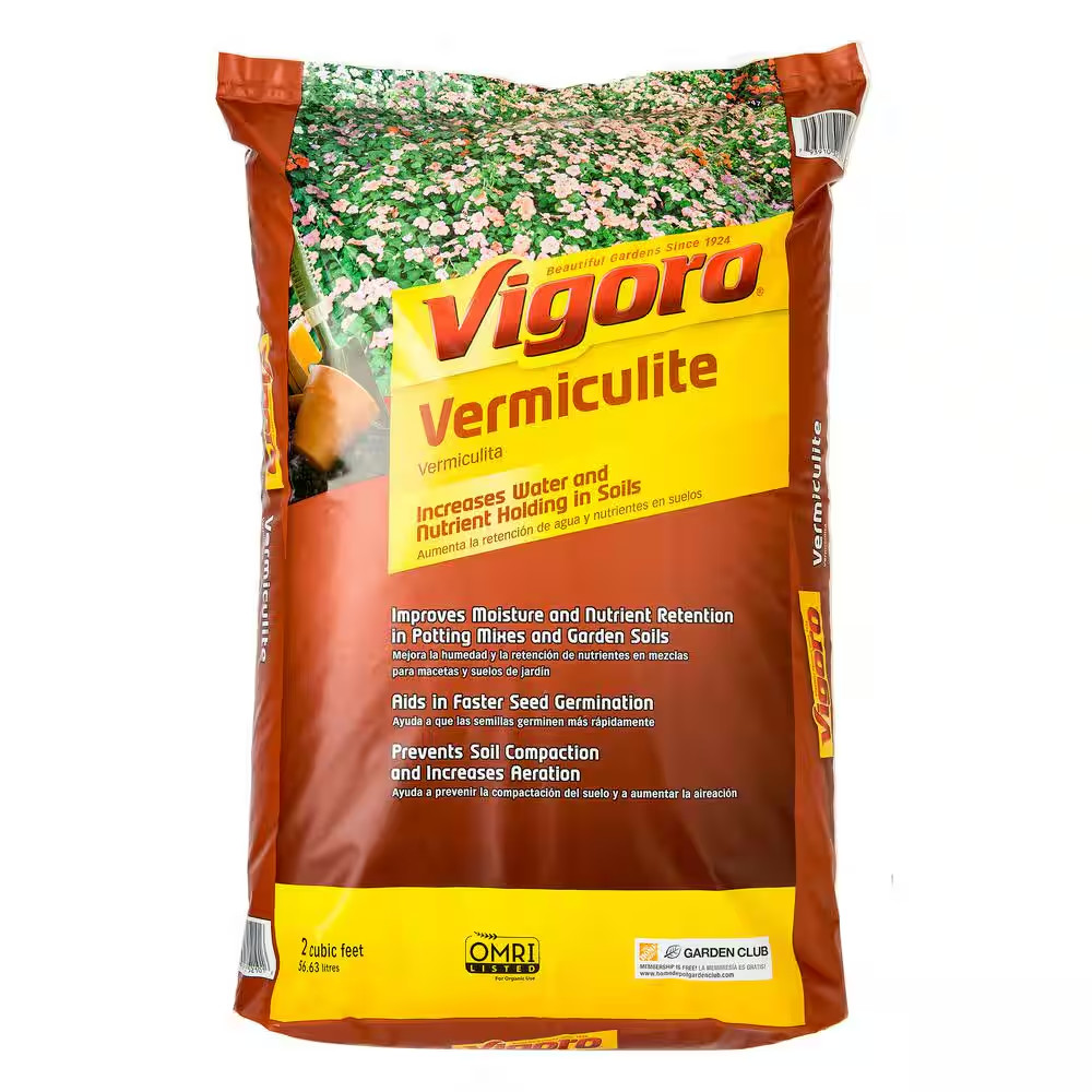 2 Cu. Ft. Organic Vermiculite Soil Amendment gallery