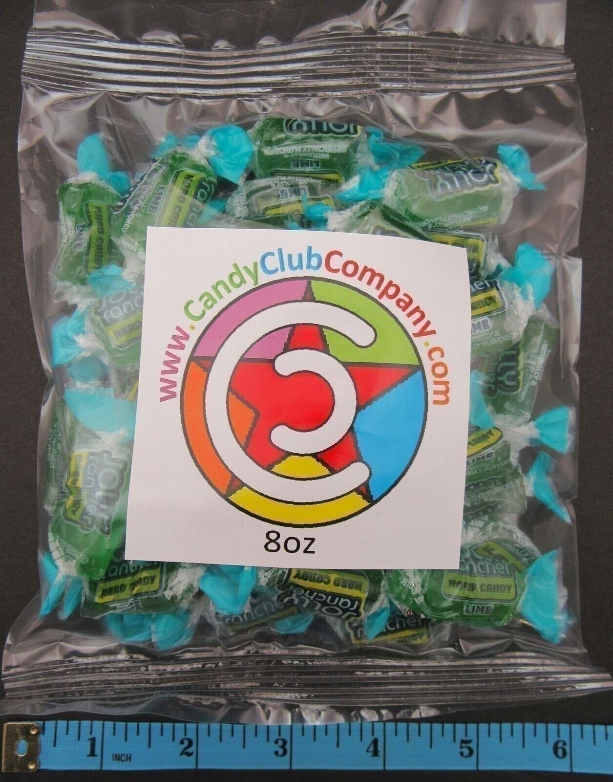 Jolly Rancher LIME - 8oz Hard candy candies Half Pound Sweet ~ NEW FLAVOR gallery