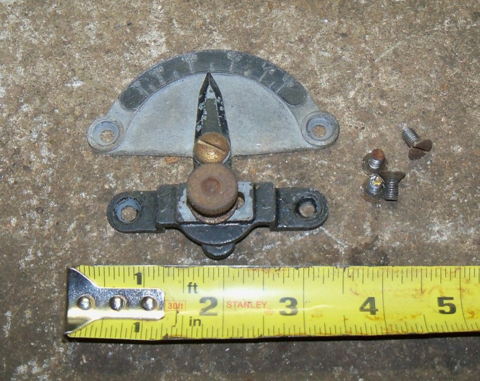 Craftsman 102.05600 6" Jointer Table Elevation Depth Arrow Pointer Gauge gallery