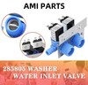 New Upgrade 285805 Washer Water Inlet 2.7 x 4.4 x 2.8 inches, Blue&Black gallery