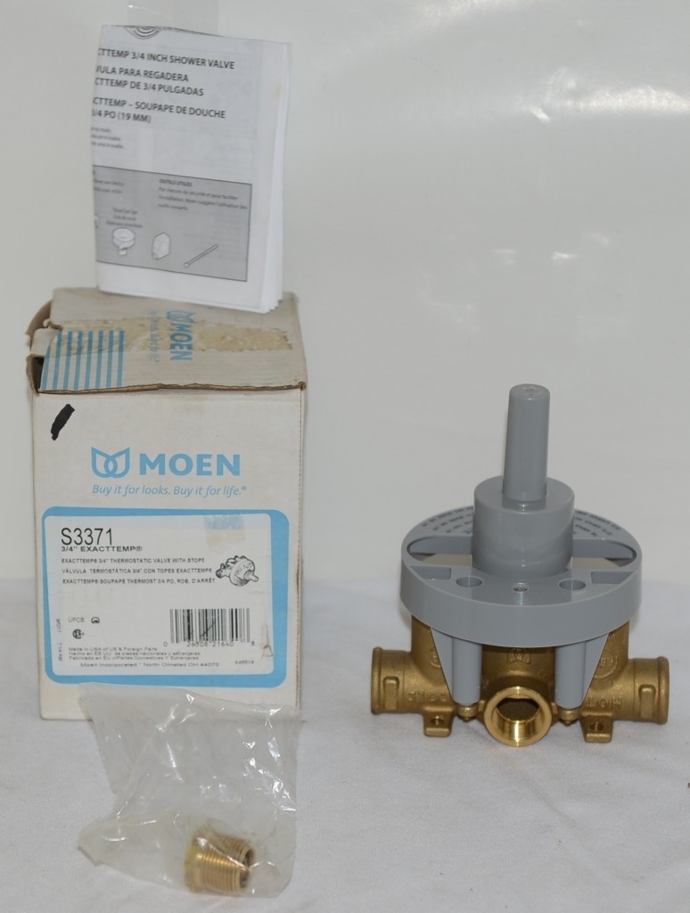 Moen S3371 3/4 Inch Exacttemp Thermostatic Valve With Stops gallery