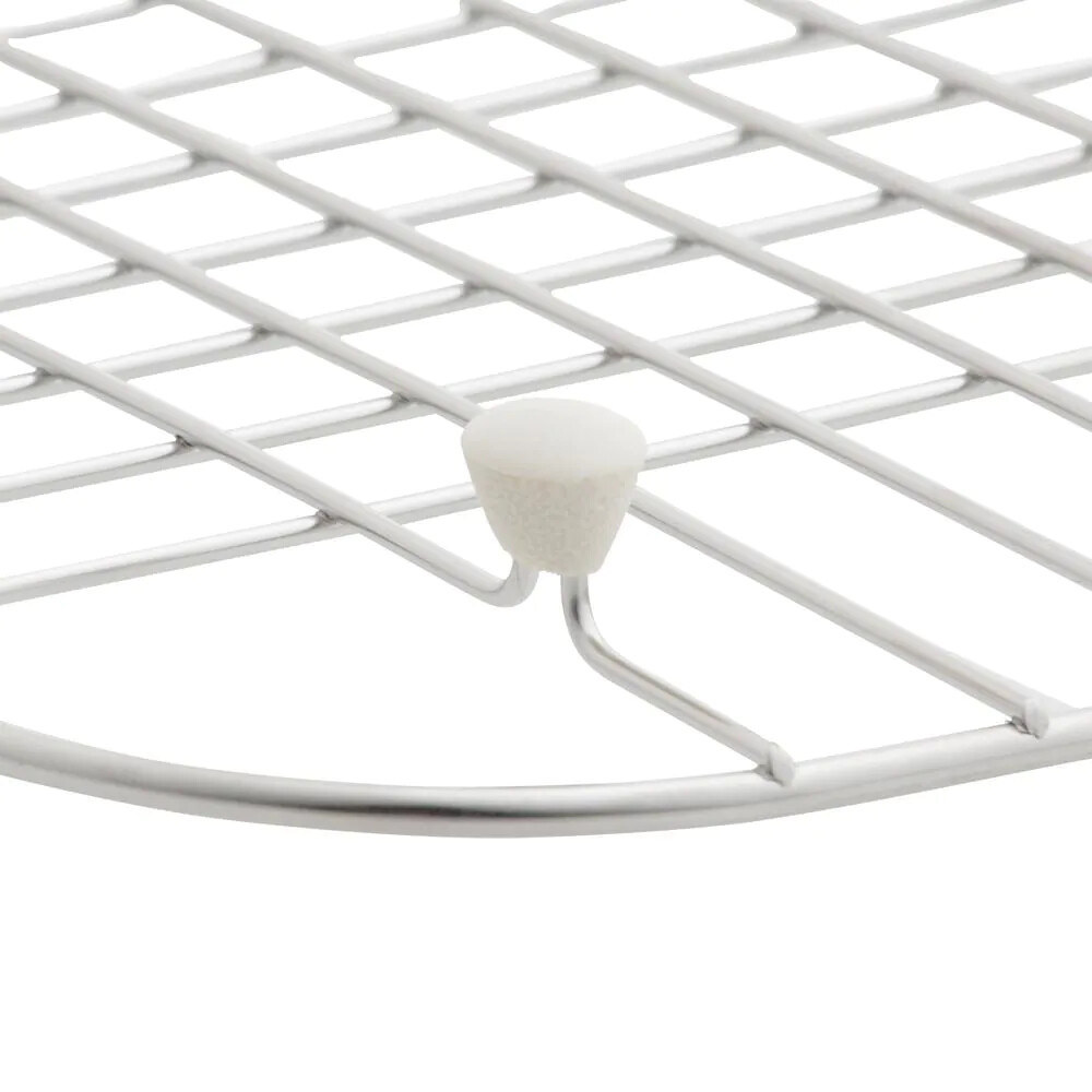 Undertone 13-3/4 in. x 27-1/2 in. Bottom Sink Bowl Rack in Stainless Steel gallery