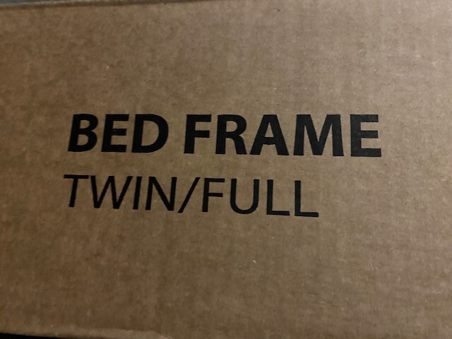 GLIDEAWAY TWIN / FULL ADJUSTABLE METAL BED FRAME (NEW) gallery