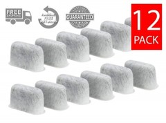 (12) Superior Replacement Charcoal Coffee Water Filters for Cuisinart, DCC-RWF