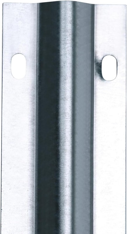 6FT Galvanized Inverted V Track Kit–2Pcs 3FT Slide Gate Tracks with Mounting Har gallery