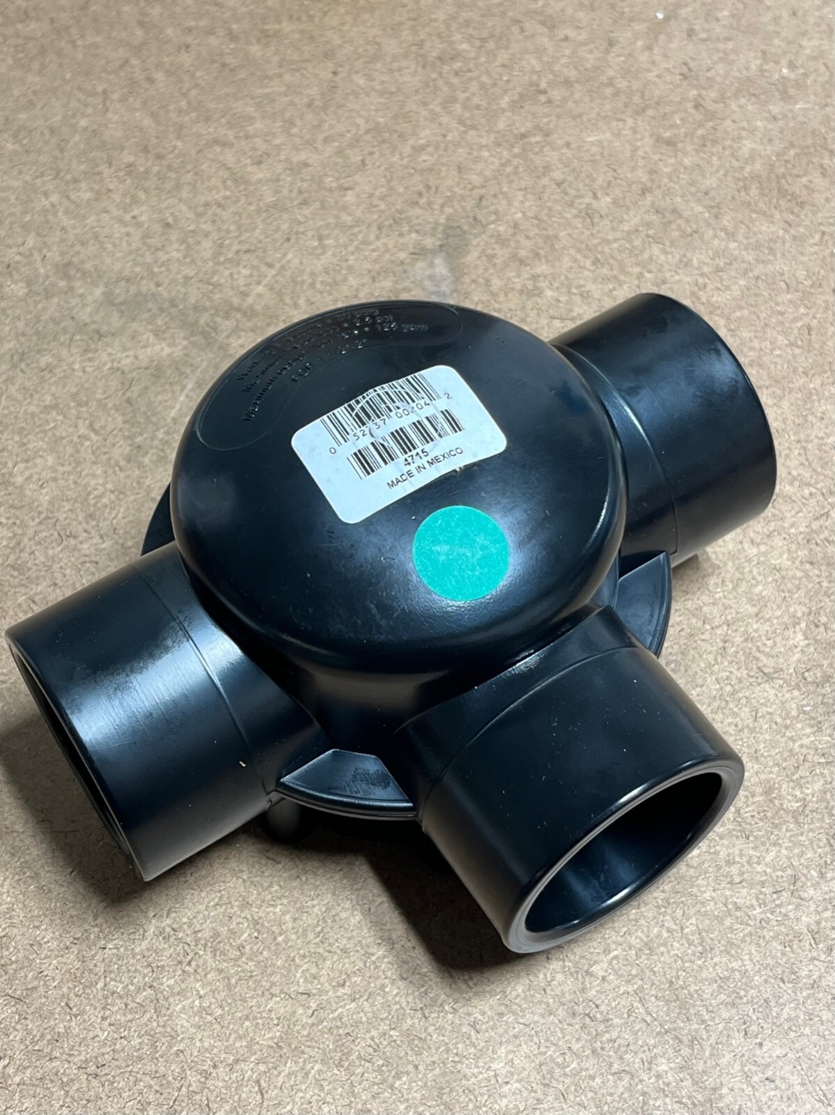 Jandy Valve Housing Replacement Part for 3-Way 1 1/2"-2" Never Lube Valve gallery