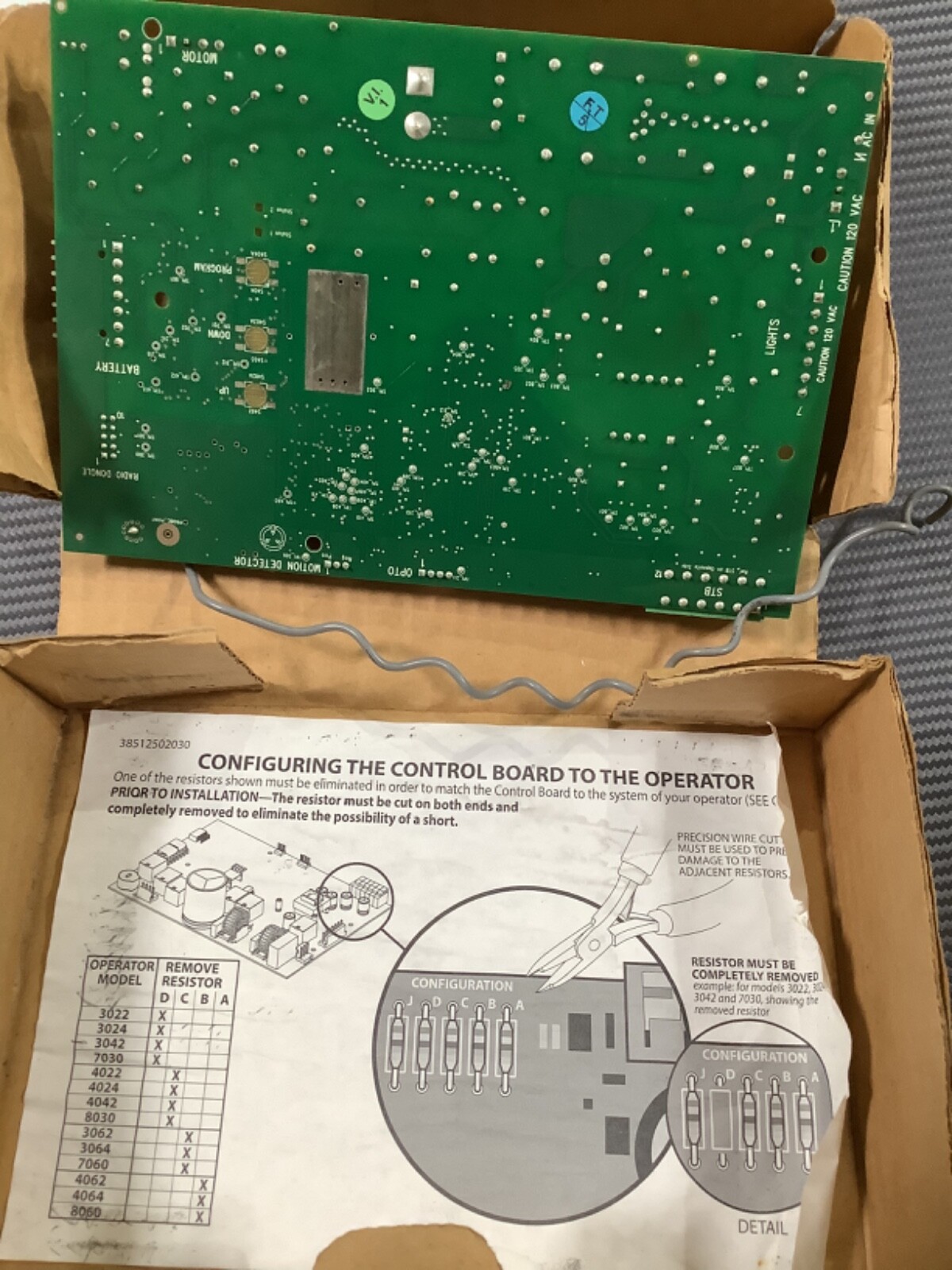 Genie 38514R.S Circuit Board Assembly - instructions included gallery