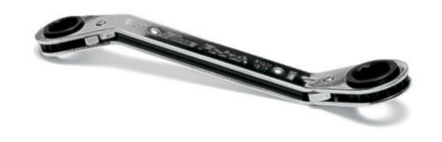 Lang Tools 11307 5-Piece Metric Offset Ratchet Ratcheting Box Wrench Set - USA gallery
