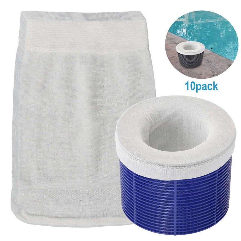 10-50 PCS Pool Skimmer Socks Filter Replacement Savers For Basket Swimming Pool gallery