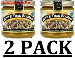 2 PACK- Better Than Bouillon, Organic Roasted Chicken Base, 8 oz (16 oz)