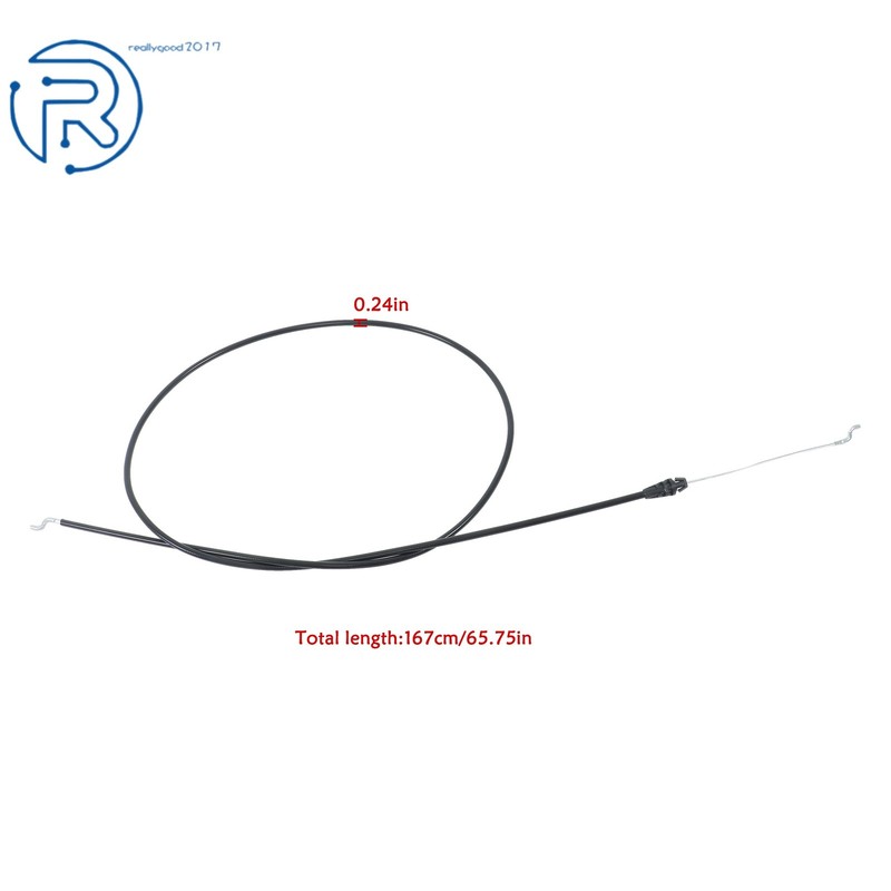 21" Lawn Mower Brake Cable 100-1186 for Toro Super Recycler 20036/37/38/39 PVC gallery