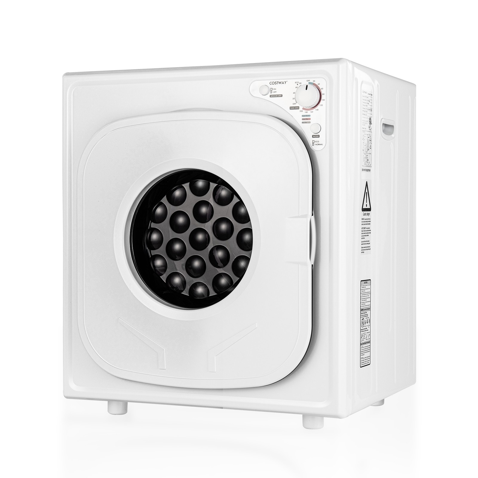 1500W Electric Tumble Compact Laundry Dryer Stainless Steel Tub 13.2 lbs gallery