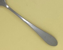 GORHAM MEREDITH GLOSSY STAINLESS FLATWARE PLAIN HANDLE WITH RIDGE ON BACK CHOICE