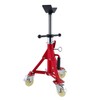 Pipe Jack Stand V-Head Adjustable 20-37 inch 882 lbs Steel w/Casters gallery