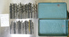 69pcs drill bit lot (random sizes in 1/4" to 1/8" range) (vintage, USA) gallery