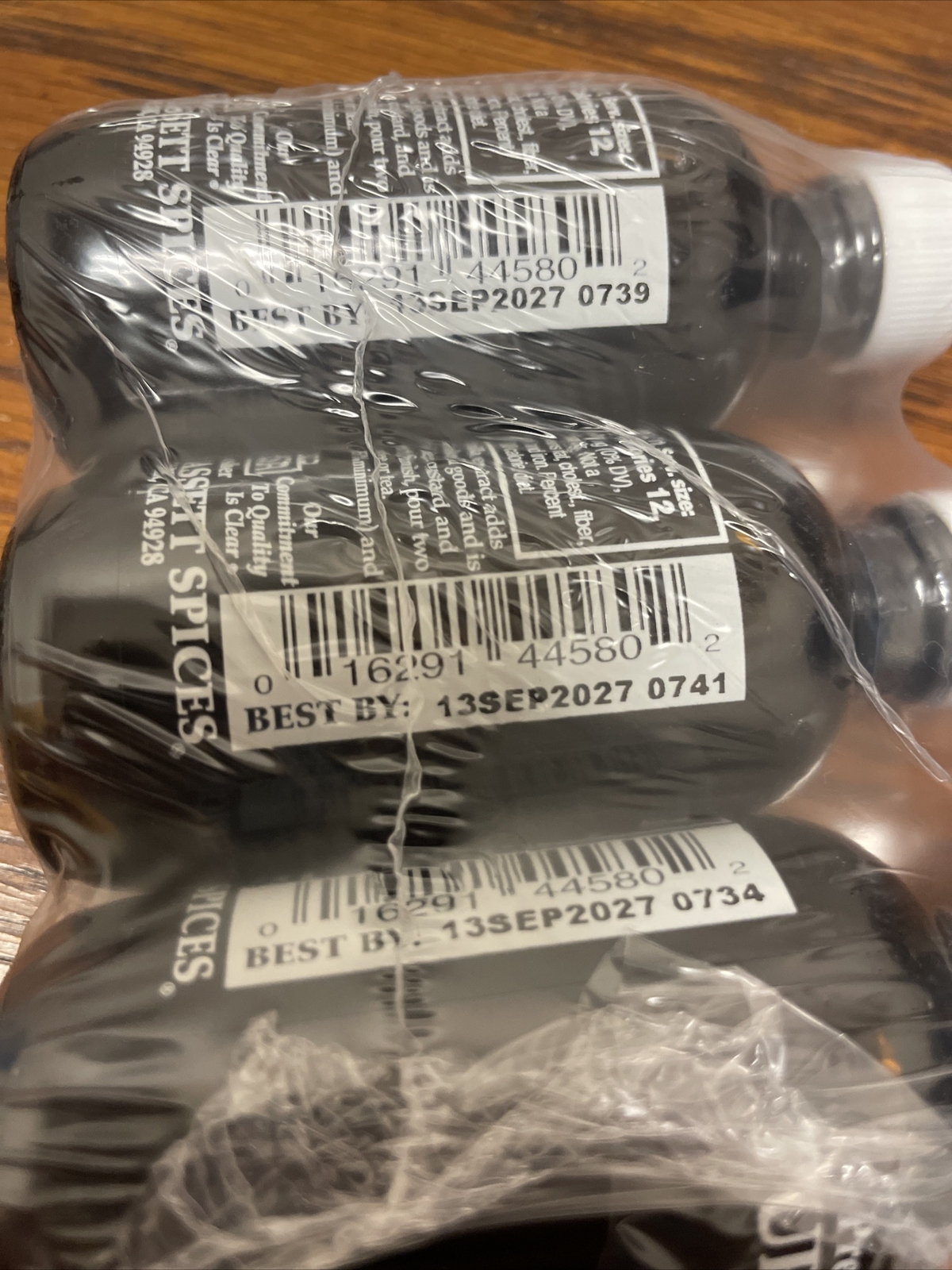 Morton & Bassett Spices Pure Vanilla Extract, 3 BOTTLES- 2 Fl Oz each exp. 09/27 gallery
