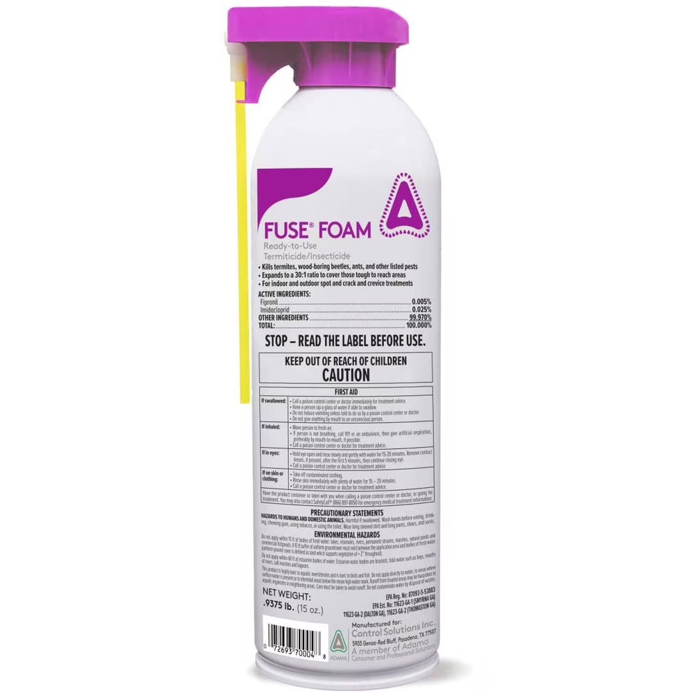 Control Solutions Fuse Foam (Ready-To-Use) Termiticide/Insecticide - (15 oz)