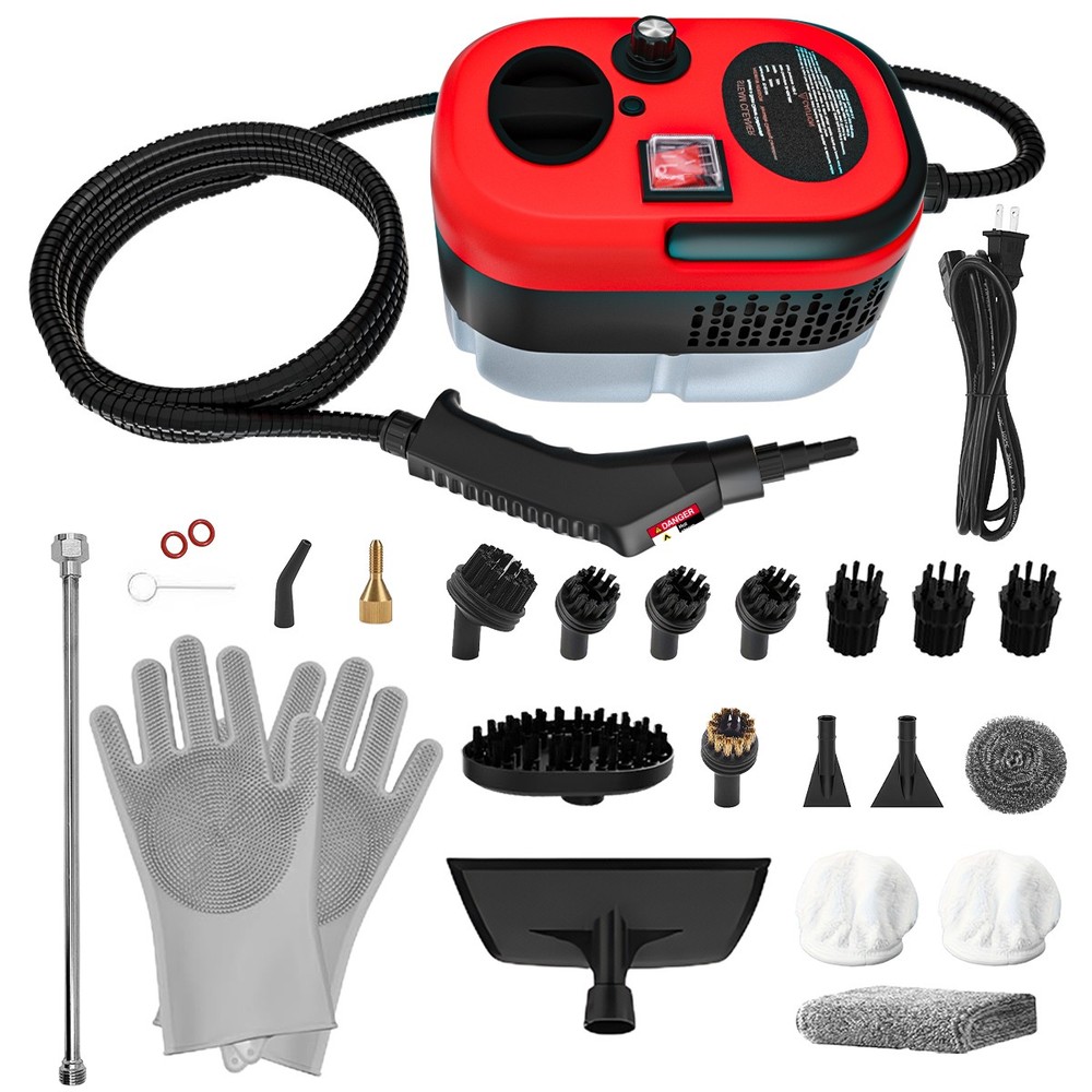 Remote Control Handheld Steam Cleaner 2500W High Pressure Steam Cleaning Machine