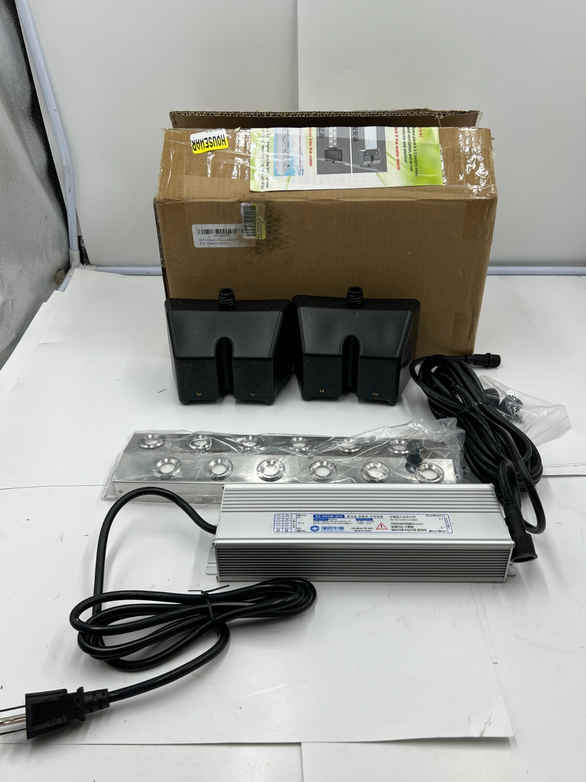 TEPU SZ-400W Mist Maker 12 Head Ultrasonic Pond Fogger 50/60Hz 90-130VAC gallery