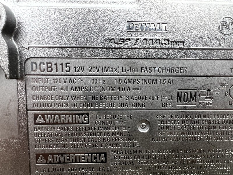 🇺🇸DEWALT DCB115 12V/20V MAX Lithium-Ion Battery Charger🇺🇸 gallery