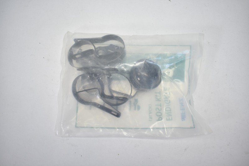 AllFenz End Gate Post Kit Black 2-3/8" Post End EPS238BL Hardware Pack Kit gallery