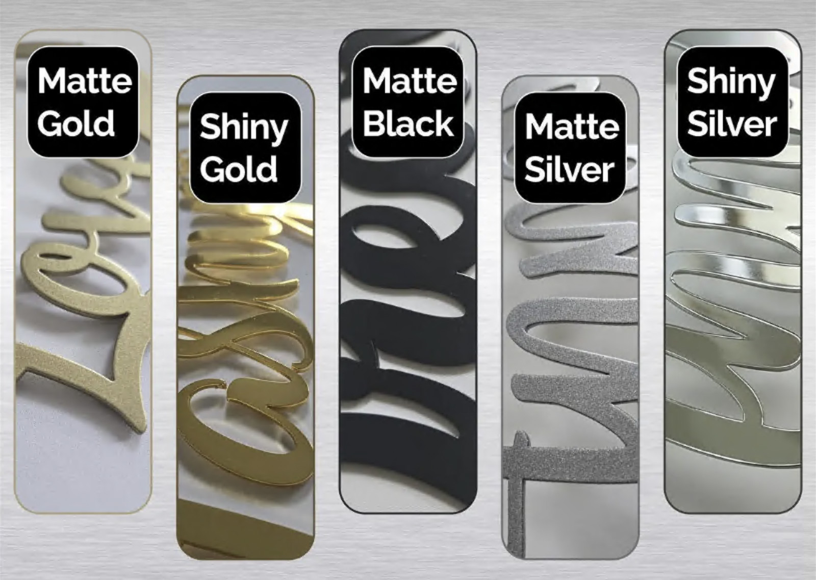 Personalized Couple Name Sign Metal Wall Art Decor Custom Heart Wedding Gift gallery