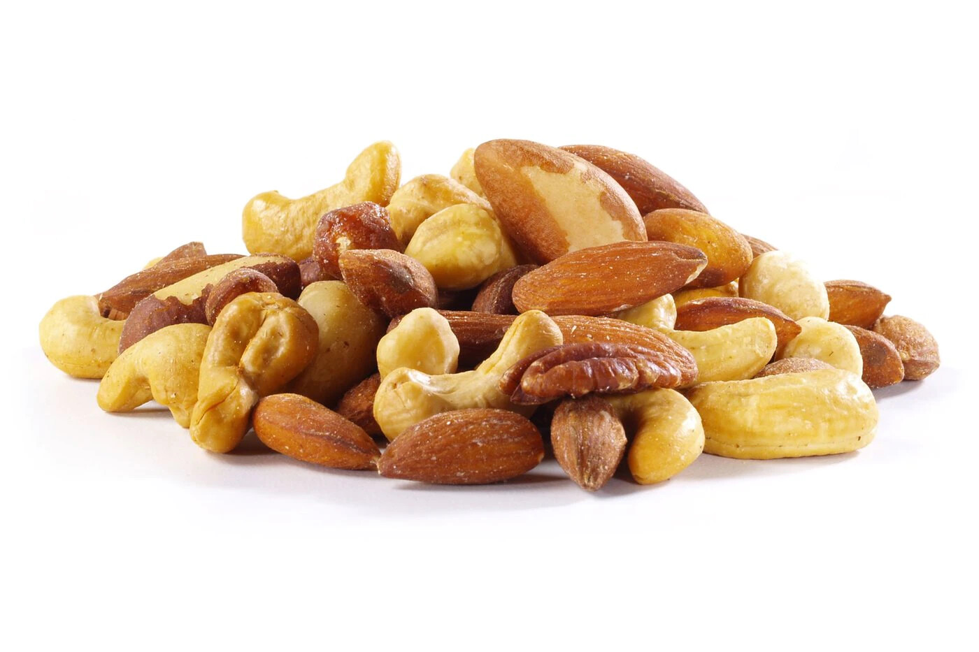 Roasted Mixed Nuts (no Peanuts) 2lb, 5lb, 15 lb Case -Salt/No Salt SHIPS FREE! gallery
