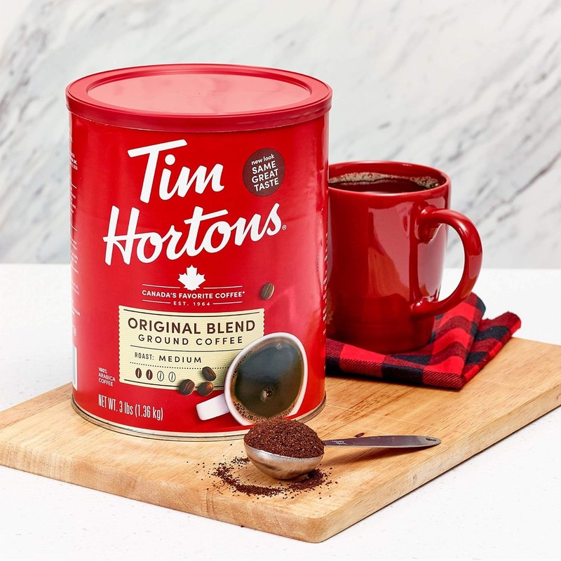 Tim Hortons Original Blend, Medium Roast Ground Coffee, Canada's Favorite Coffee gallery