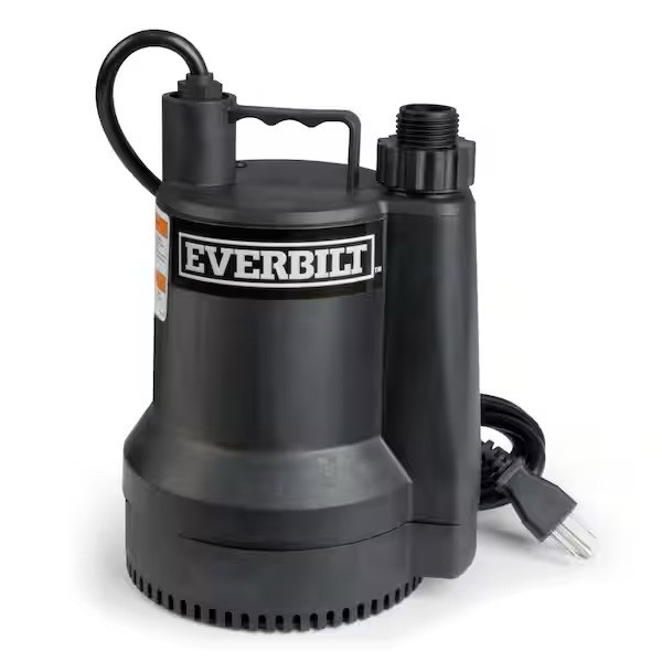 1/6 HP Plastic Submersible Utility Pump for Efficient Water Removal gallery