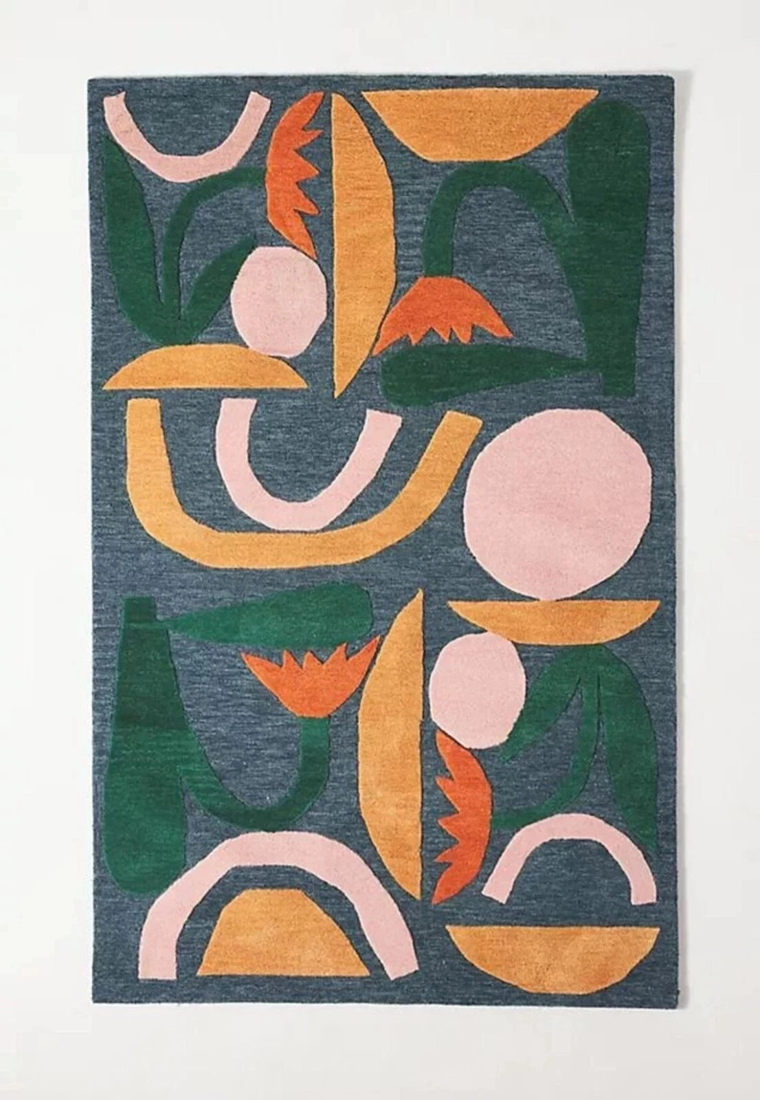 Modern Hand Tufted 100% Wool Handmade Area Rug for Home, Bedroom, Living Carpet gallery