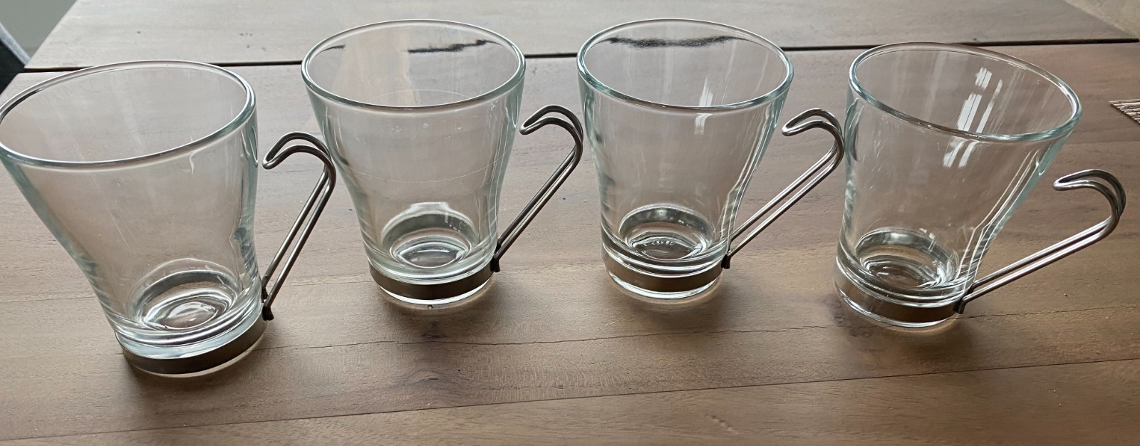 Bormioli Rocco Verdi Espresso Cup-Stainless Steel Handles (Set of 4) 7 Fl Ounces gallery