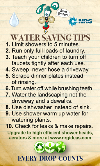 Water Conservation Magnet Top 10 Saving Tips gallery
