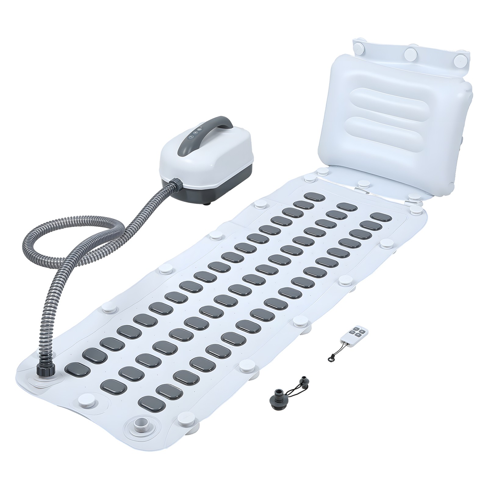 Spa Bubble Bath Machine Adjustable 6 Speed Bubbles Inflatable Pillow Non-slip gallery