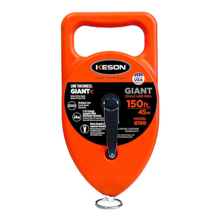 Keson G150 150 Ft. Large Cap Chalk Line Reel gallery