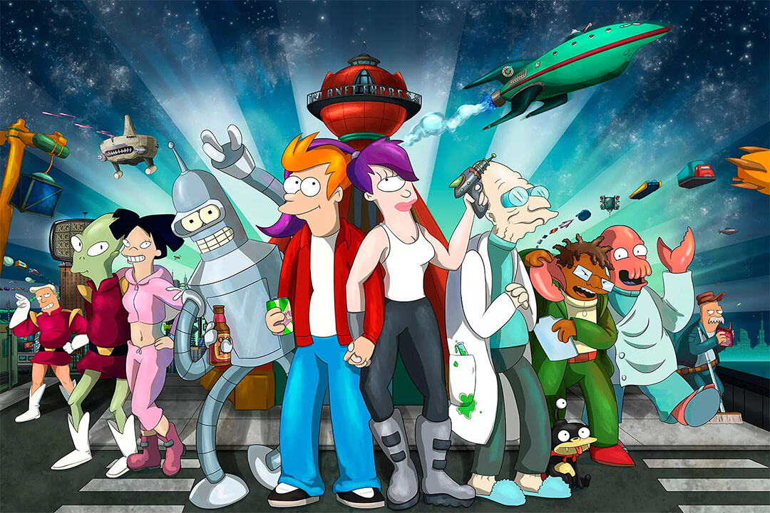 Futurama Tv Show Series Animation Comedy Wall Art Home Decor - POSTER 20"x30" gallery