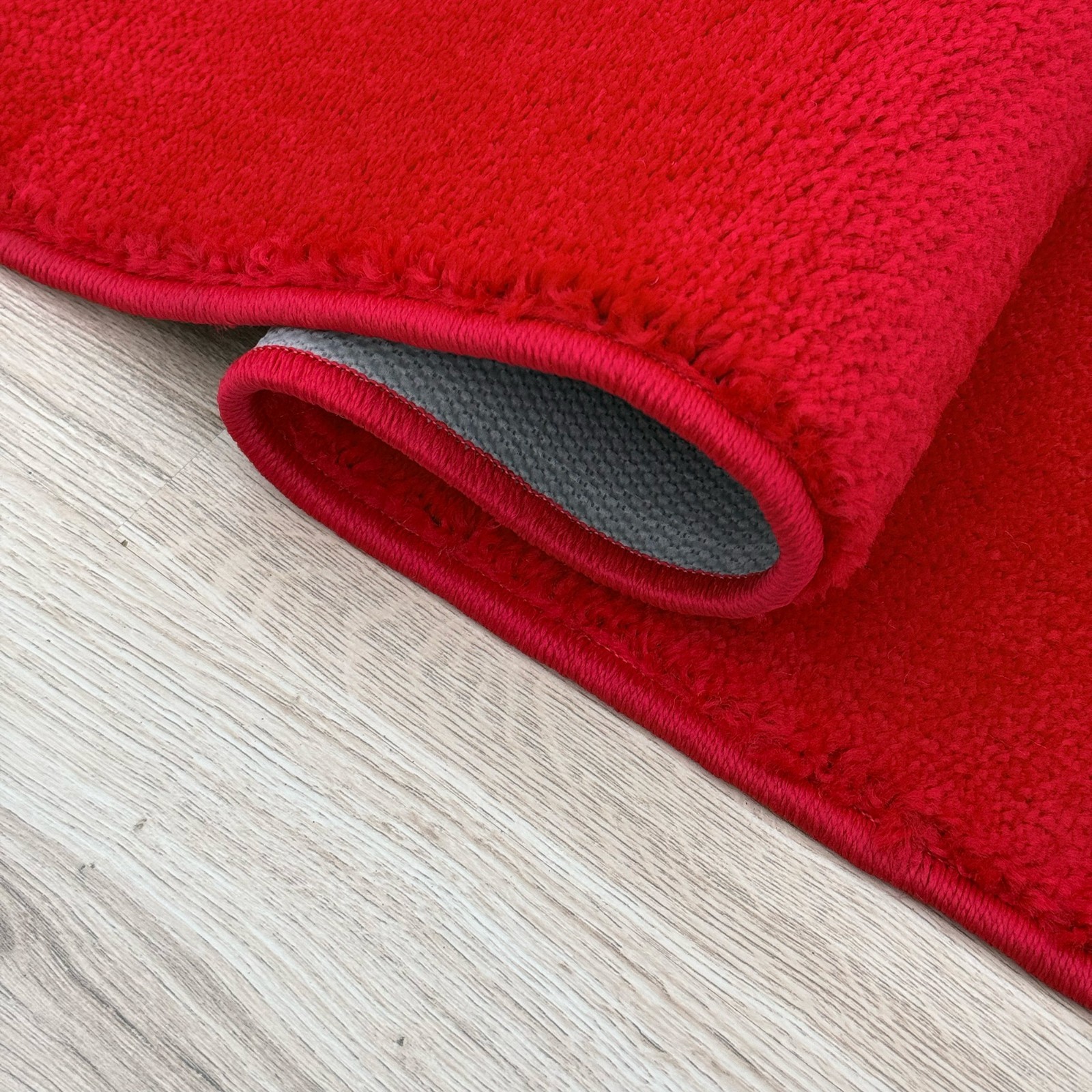 RUG RUNNER Washable Non Slip Solid Design Blue Green 26"/30"/36" Width gallery