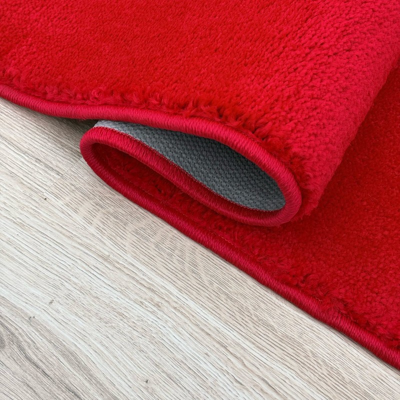 RUG RUNNER Washable Non Slip Solid Design Blue Green 26"/30"/36" Width gallery