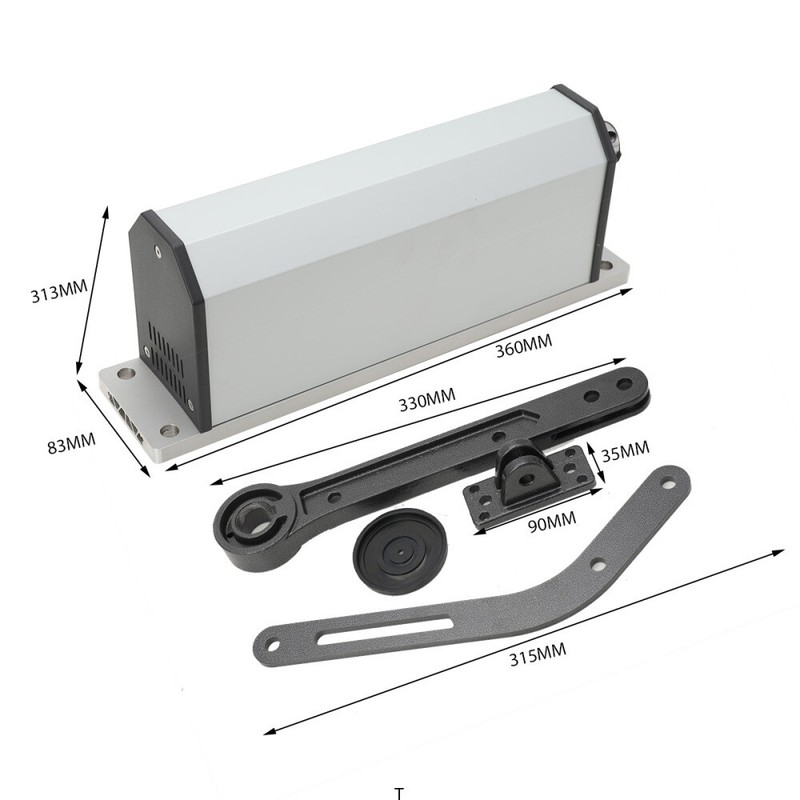 Automatic Swing Door Opener with Remote Controller 90° Side-mounted Door Opener gallery